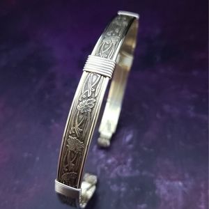 My Secret Heart 	SOFT and SWEET COLLAR (Sterling Silver w/ Sterling Accents) EUC